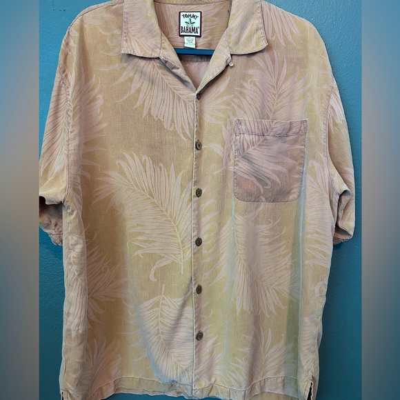 Tommy Banana Men’s Tropical  Button Up Size Large Relax Fit Shirt - Picture 1 of 12